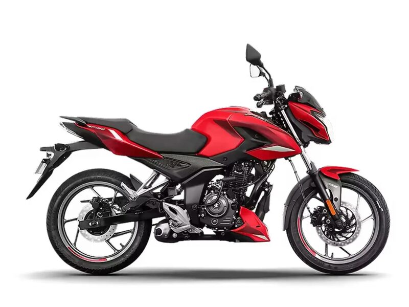 Bajaj Pulsar P150 motorcycle available to rent in Bengaluru